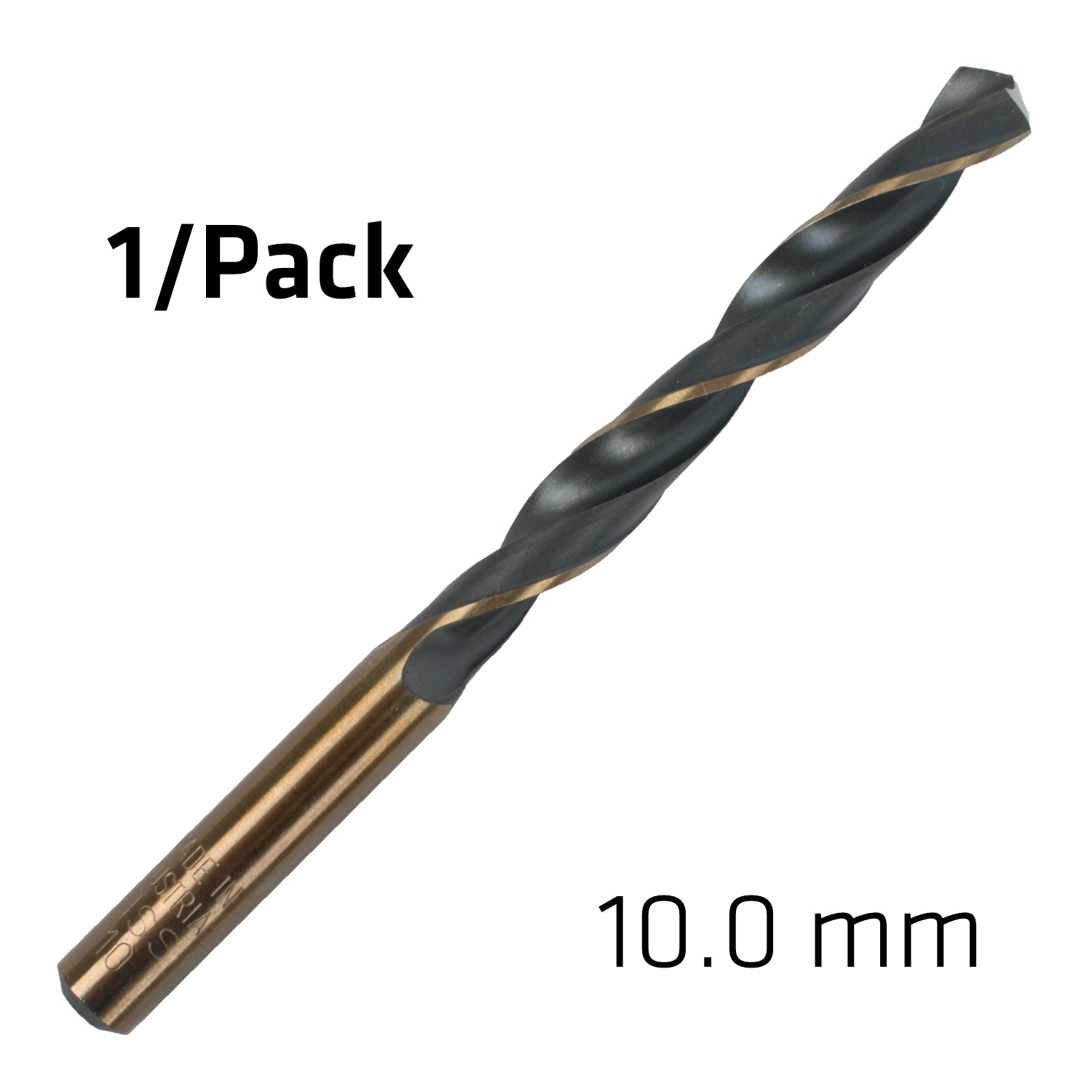 Hss Sprint Master 10.0 Mm X1 Sleeved Din338 Alpen Drill Bit