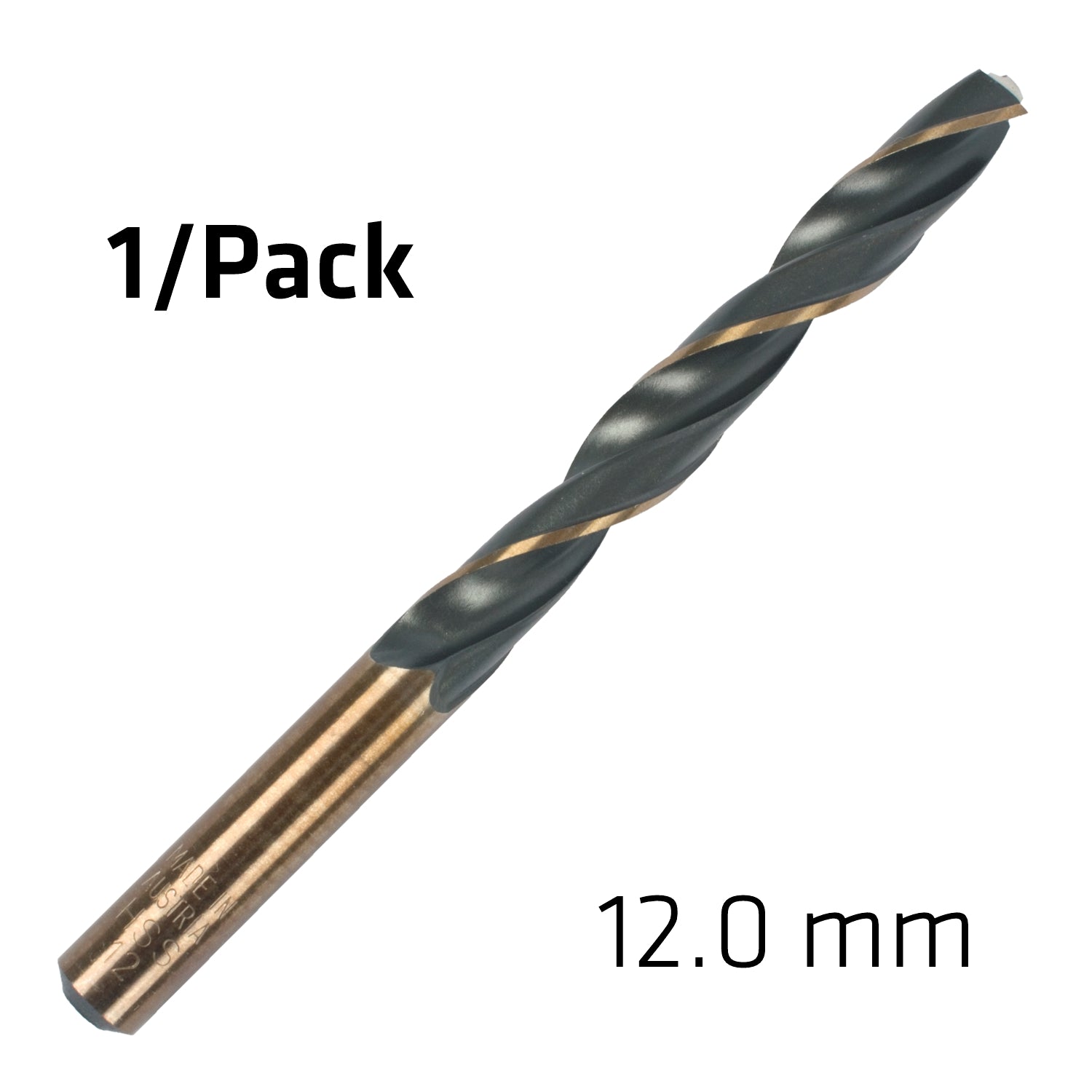 Hss Sprint Master 12.0 Mm X1 Sleeved Din338 Alpen Drill Bit