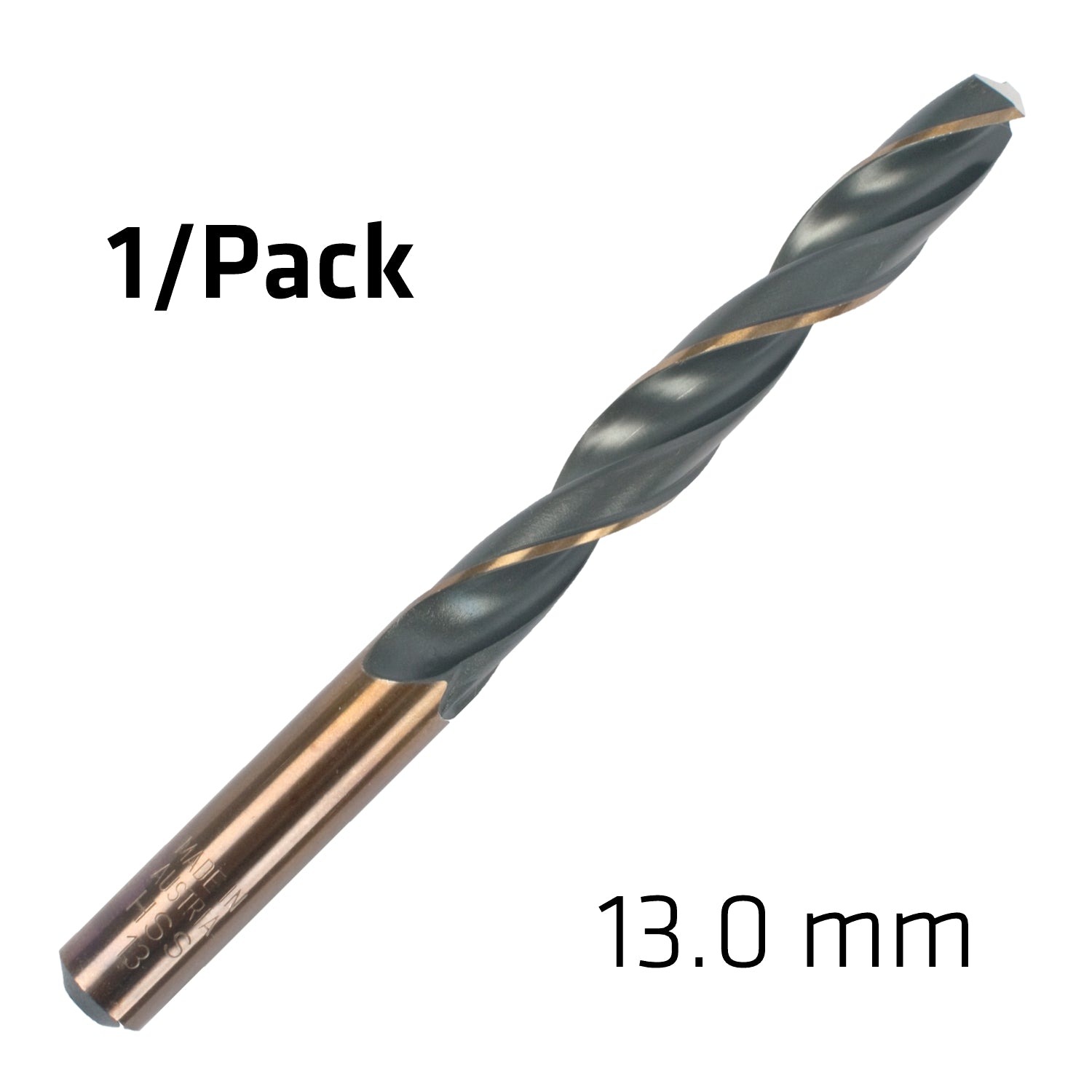 Hss Sprint Master 13.0 Mm X1 Sleeved Din338 Alpen Drill Bit