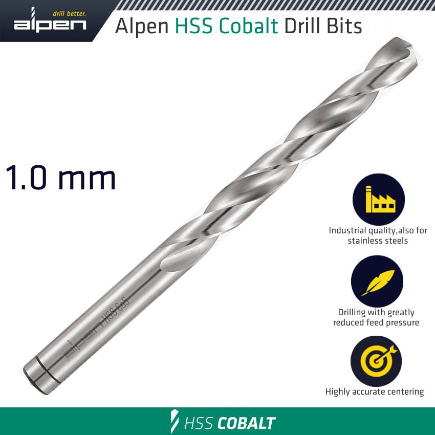 Hss Cobalt Drill Bit 1.0 Mm