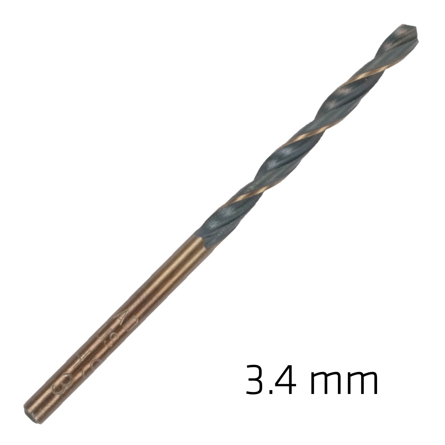 Hss Sprint Master 3.4 Mm Bulk Din 338 Alpen Drill Bit