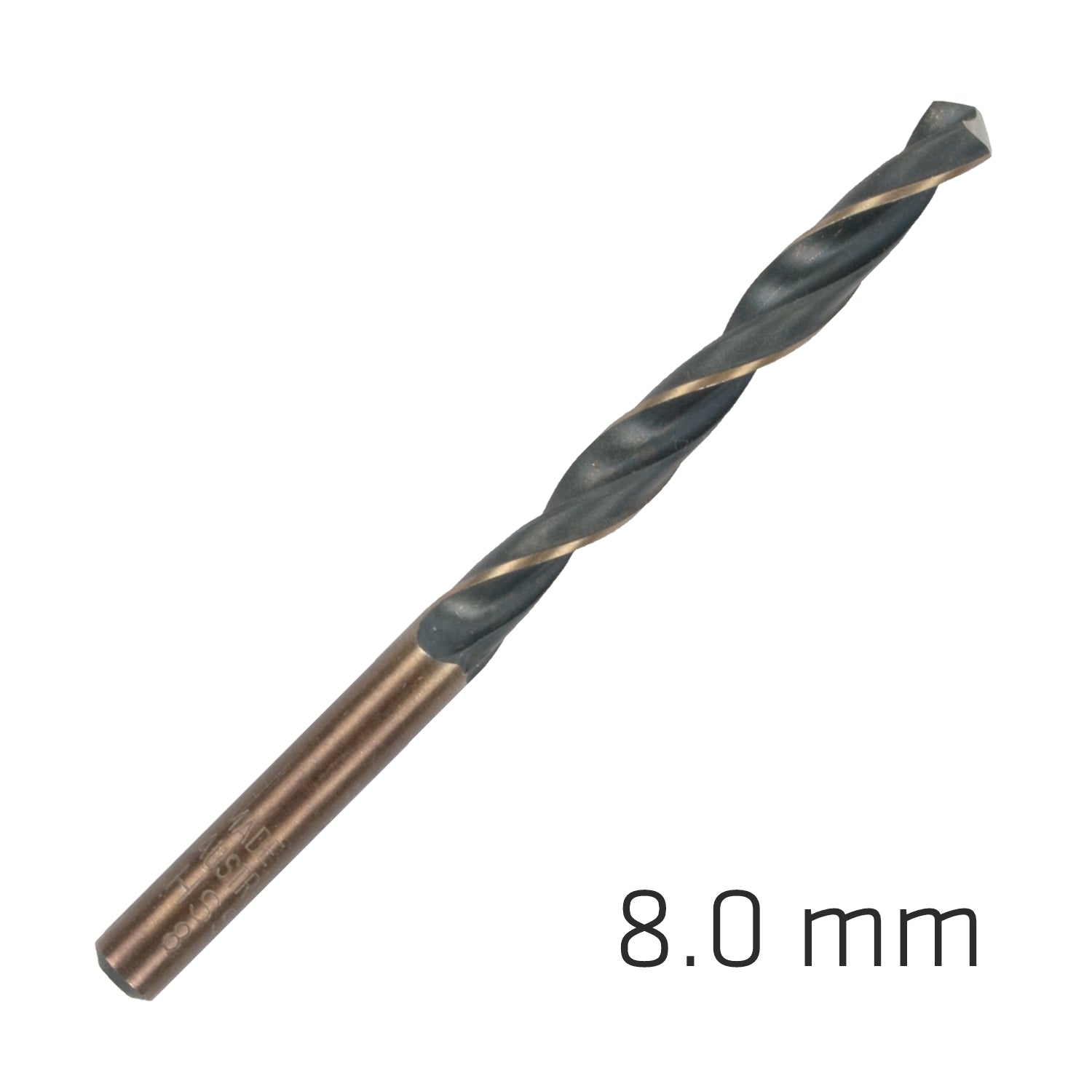 Hss Sprint Master 8.0 Mm Bulk Din 338 Alpen Drill Bit