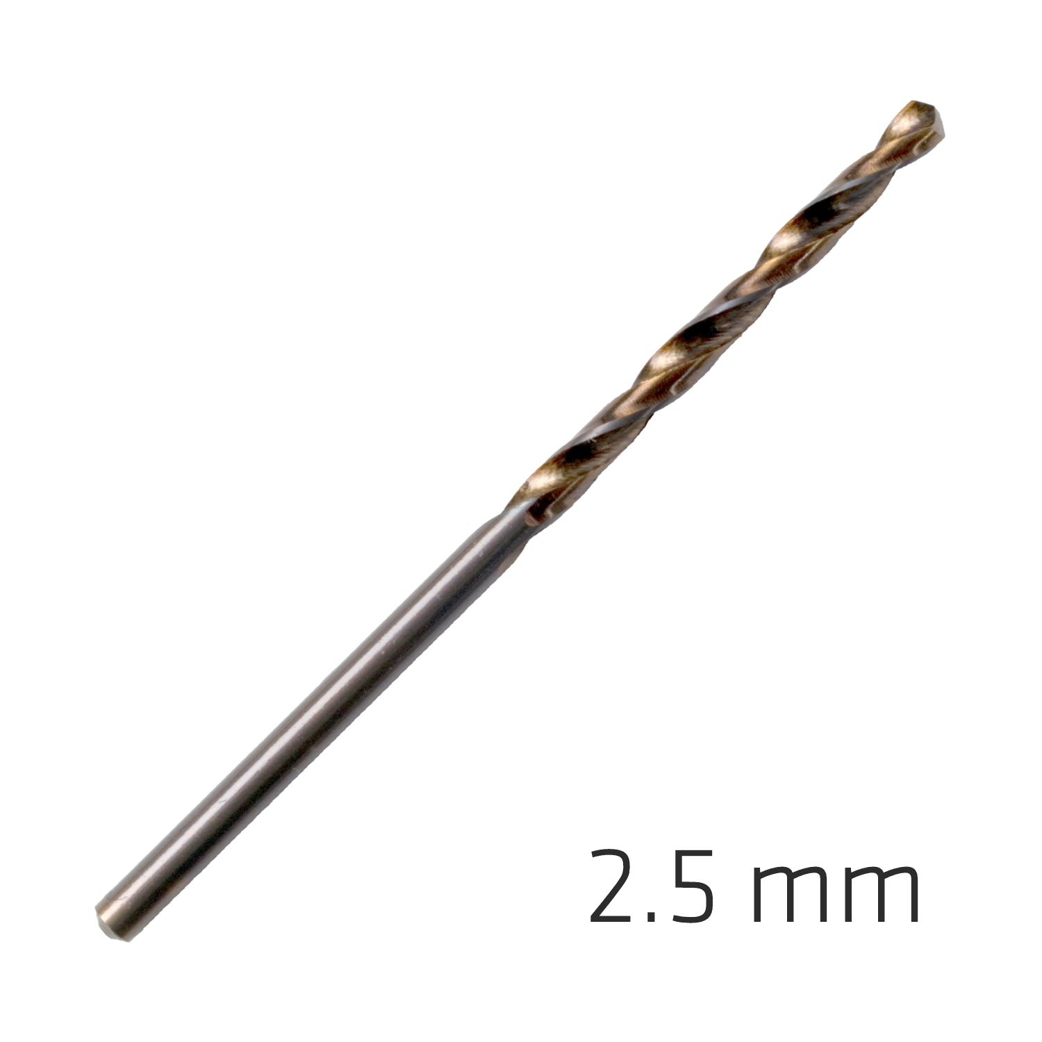 Hss Sprint Master 2.5 Mm 10 Pack Hang Tag Din 338 Alpen Drill Bits