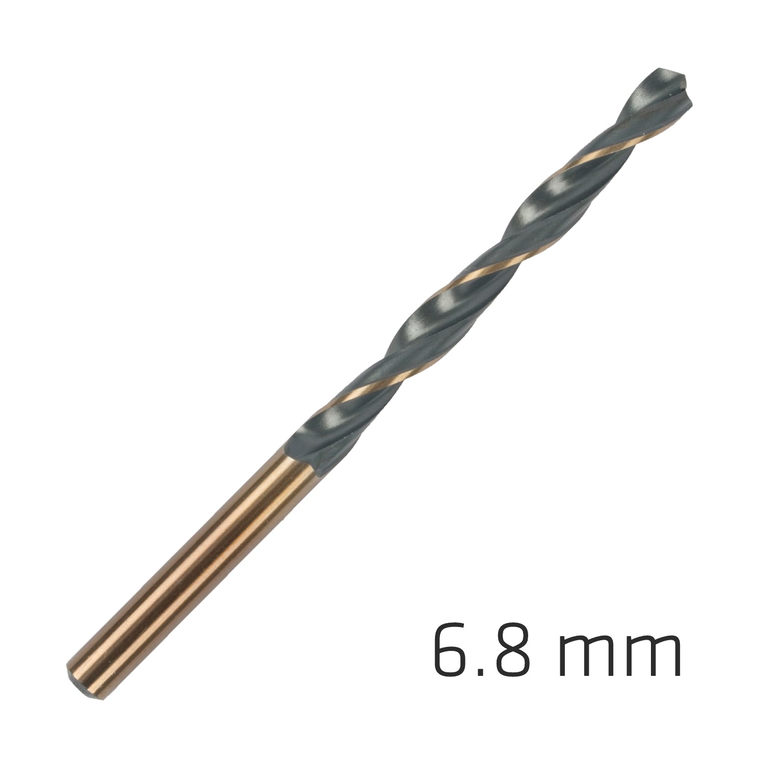 Hss Sprint Master 6.8 Mm 10 Pack Hang Tag Din 338 Alpen Drill Bits