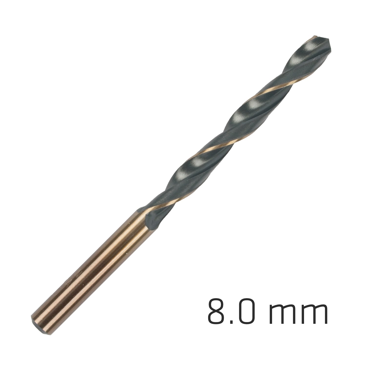 Hss Sprint Master 8.0 Mm 10 Pack Hang Tag Din 338 Alpen Drill Bits