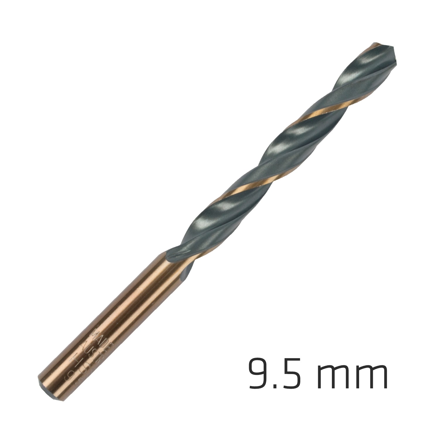 Hss Sprint Master 9.5 Mm 10 Pack Hang Tag Din 338 Alpen Drill Bits