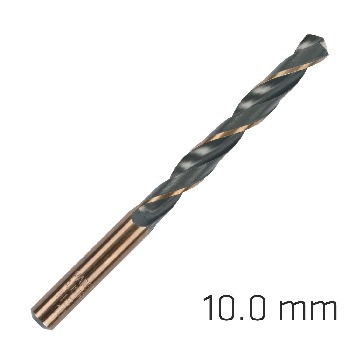 Hss Sprint Master 10.0 Mm 10 Pack Hang Tag Din 338 Alpen Drill Bits