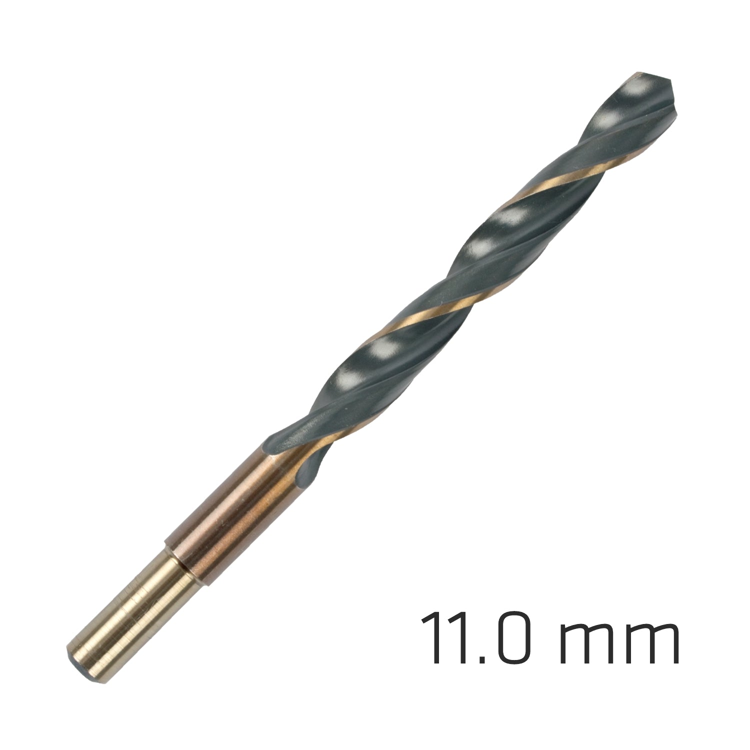 Hss Sprint Master 11.0 Mm Red Shank 9.5 Mm X1 Sleeved Din338 Alpen Drill