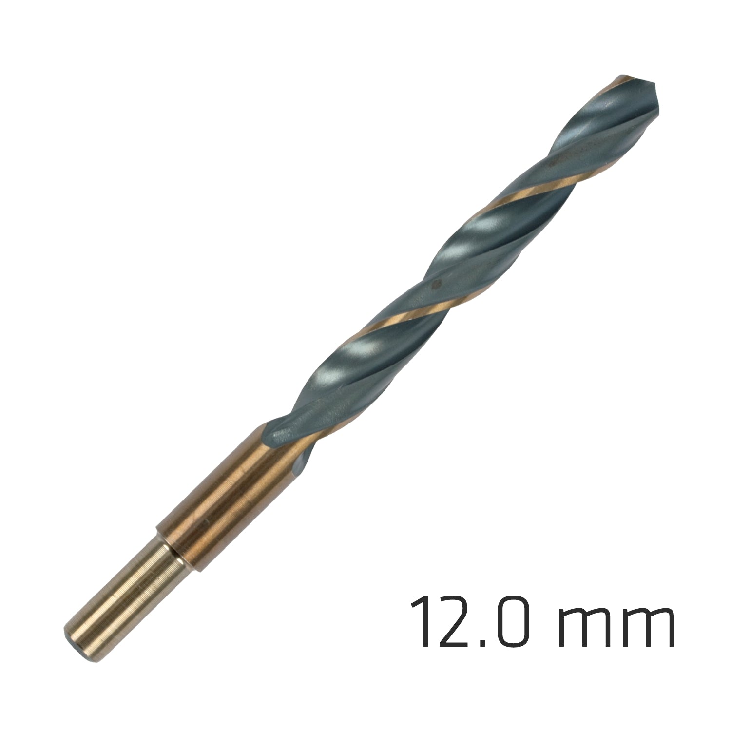 Hss Sprint Master 12.0 Mm Red Shank 9.5 Mm X1 Sleeved Din338 Alpen Drill