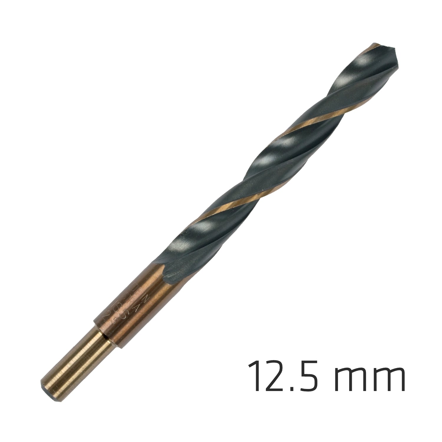 Hss Sprint Master 12.5 Mm Red Shank 9.5 Mm X1 Sleeved Din338 Alpen Drill