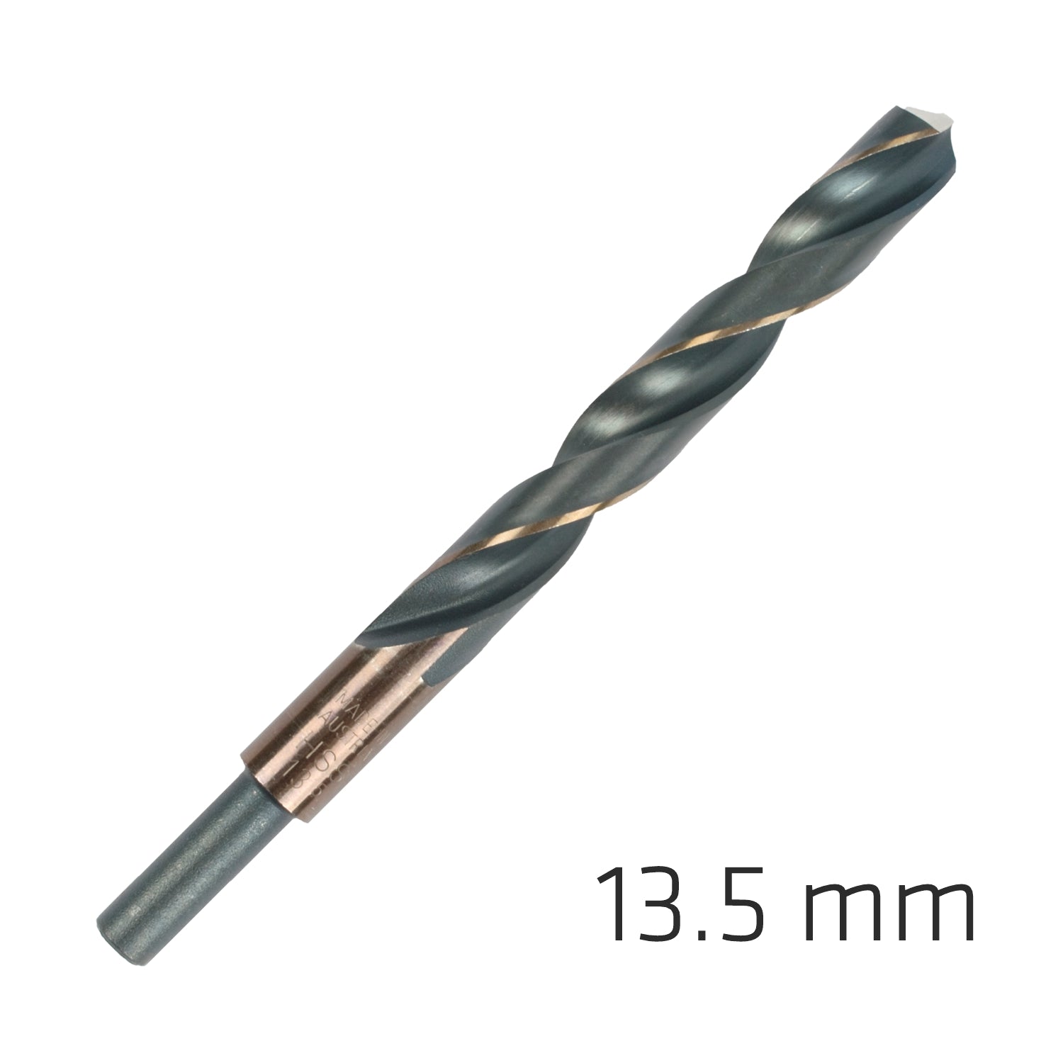 Hss Sprint Master 13.5 Mm Red Shank 9.5 Mm X1 Sleeved Din338 Alpen Drill