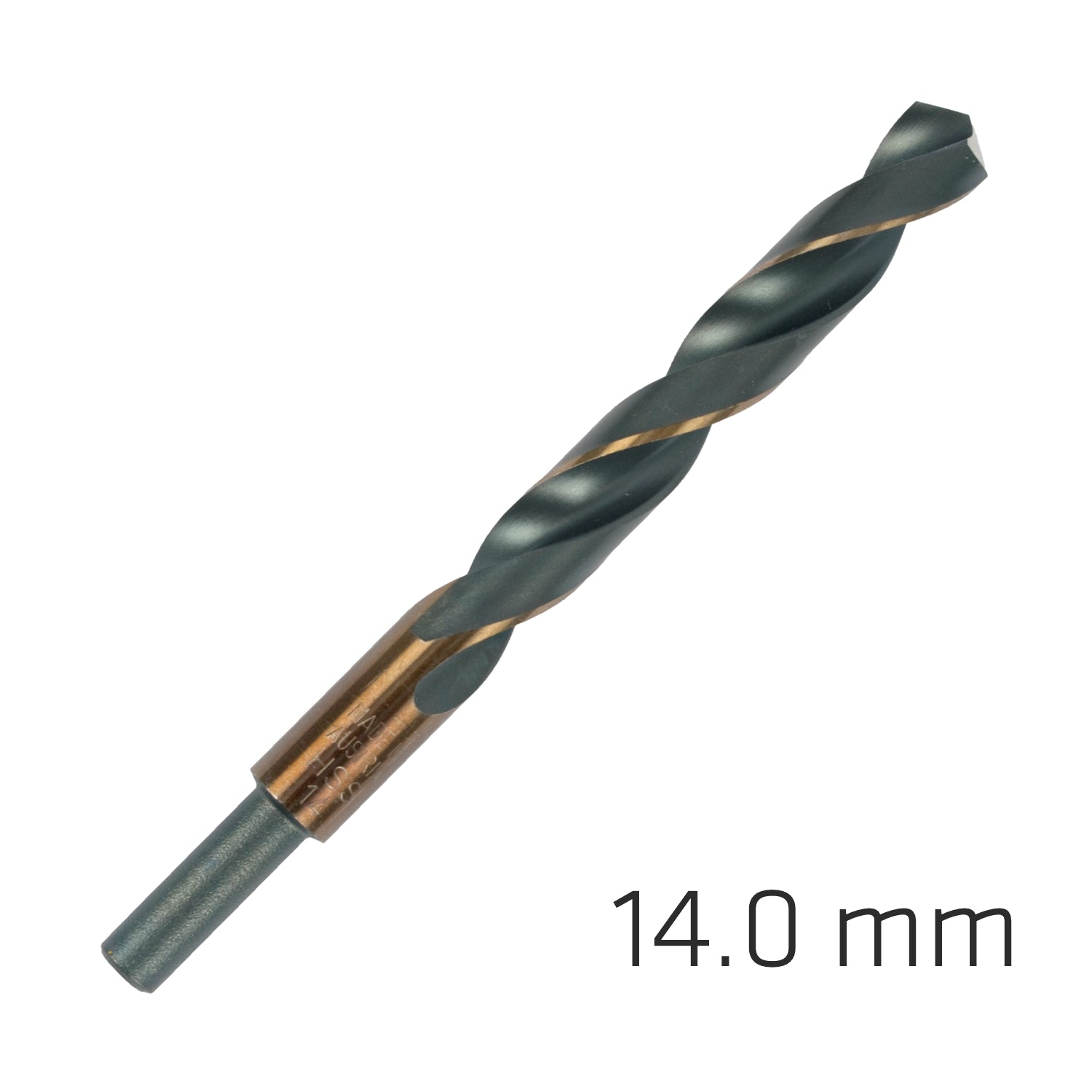 Hss Sprint Master 14.0 Mm Red Shank 9.5 Mm X1 Sleeved Din338 Alpen Drill