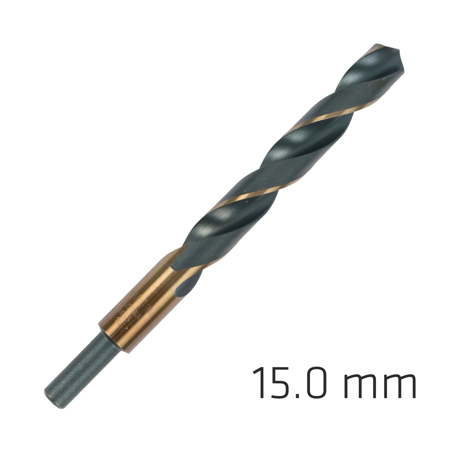 Hss Sprint Master 15.0 Mm Red Shank 9.5 Mm X1 Sleeved Din338 Alpen Drill