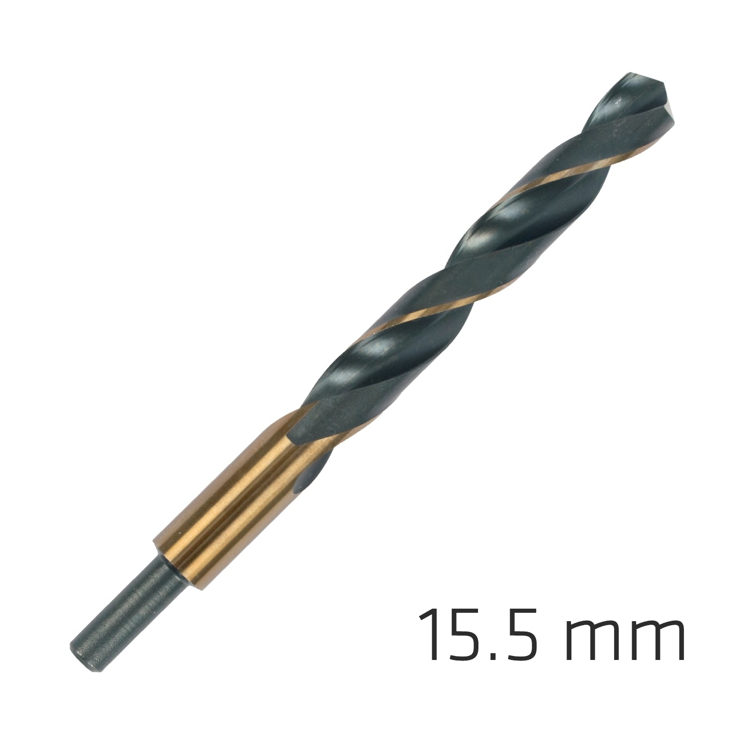 Hss Sprint Master 15.5 Mm Red Shank 9.5 Mm X1 Sleeved Din338 Alpen Drill