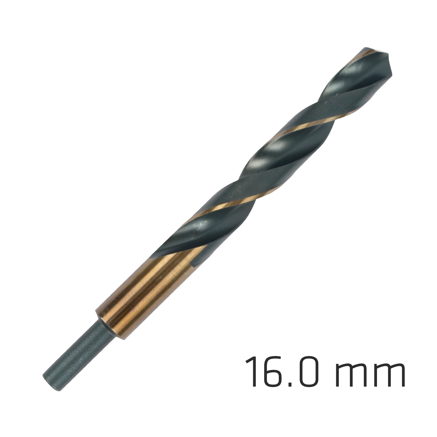 Hss Sprint Master 16.0 Mm Red Shank 9.5 Mm X1 Sleeved Din338 Alpen Drill