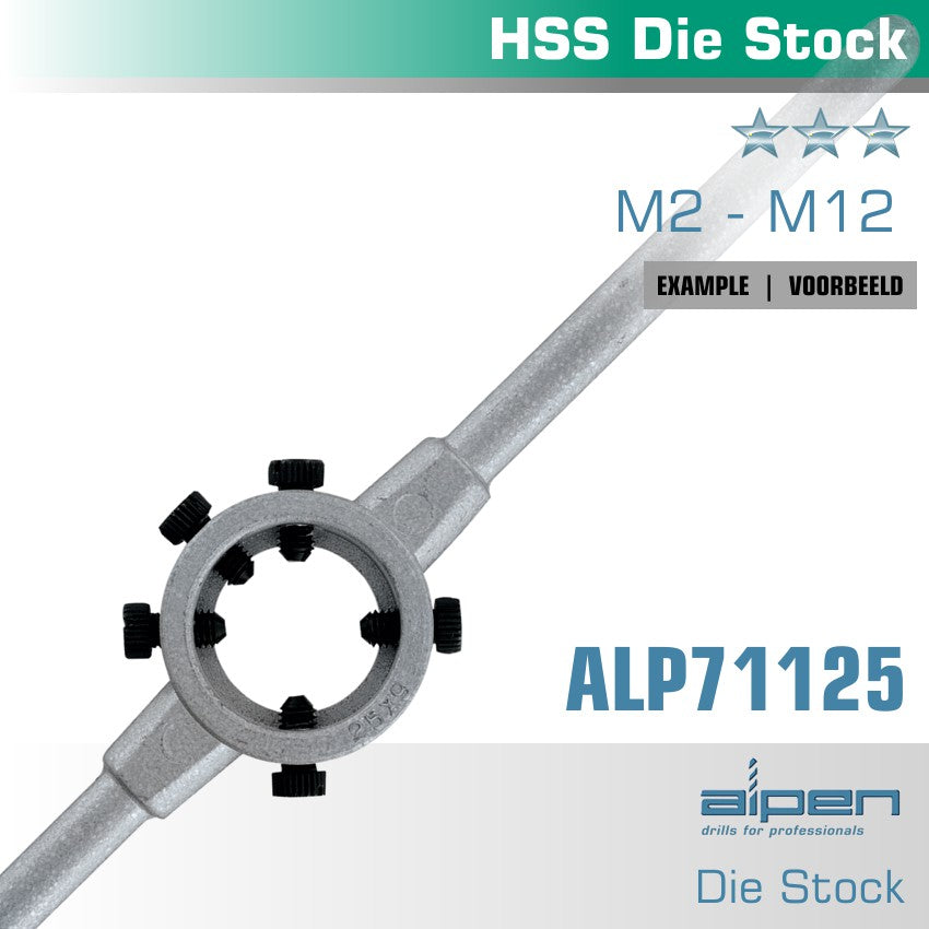 Die Stock 25 X9 Mm In Pouch Hss