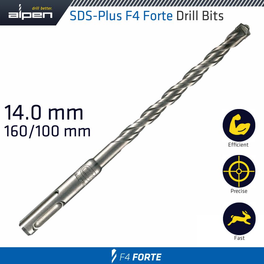 Sds Plus Hammer F4 160 X 100 14 Mm Bulk