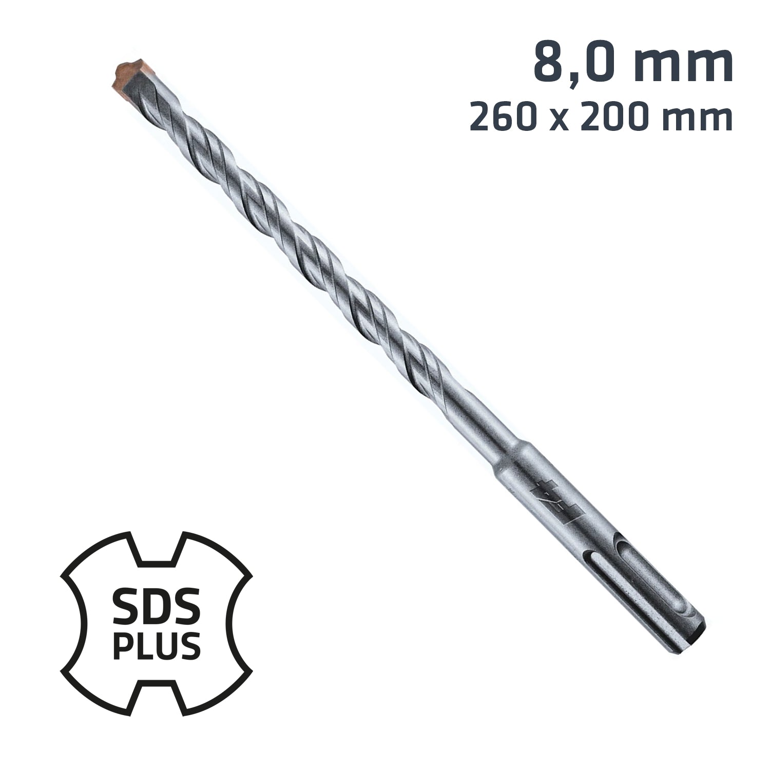 Sds Plus Drill Bit 260 X 200 8.0 Mm