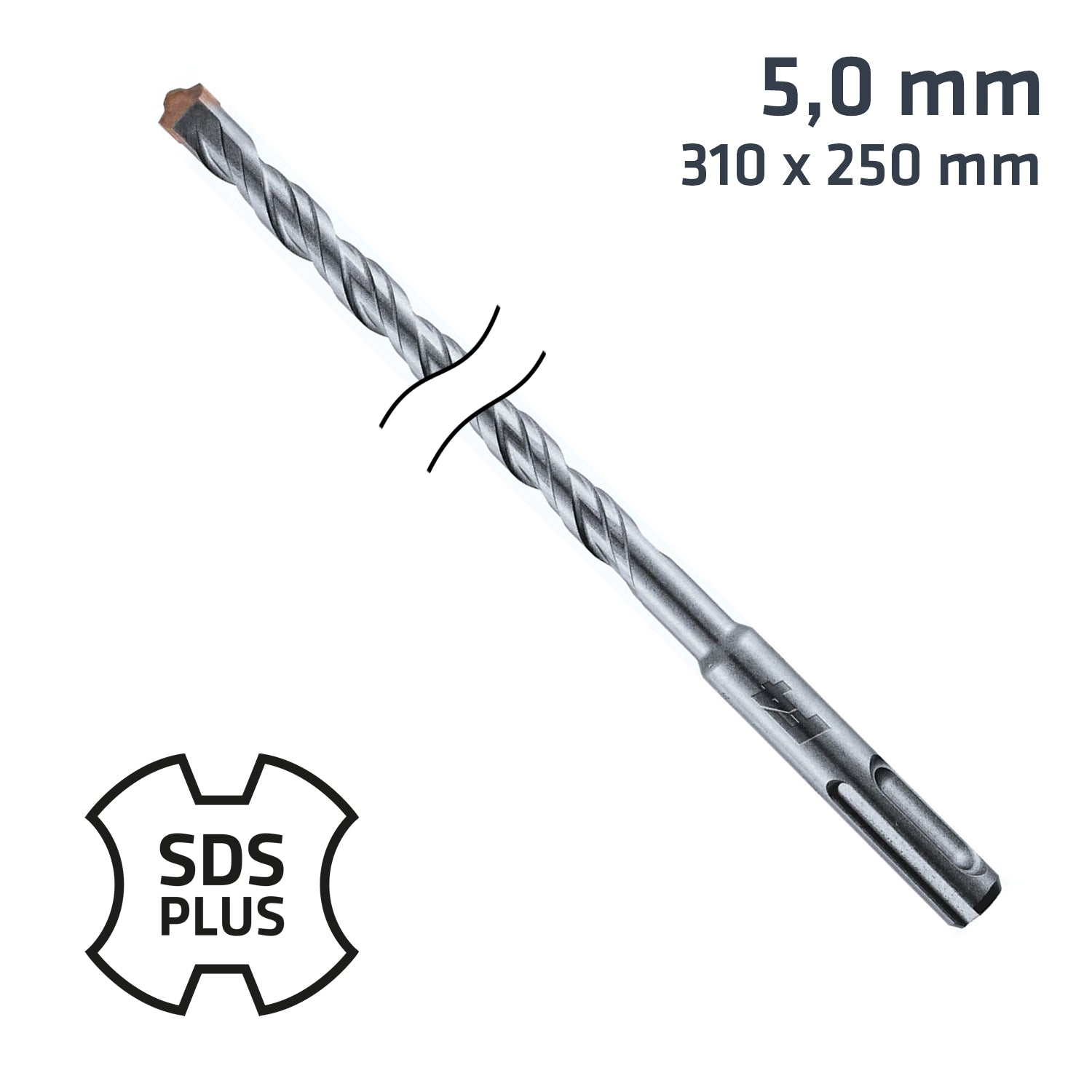 Sds Plus Drill Bit 310 X 250 5.0 Mm