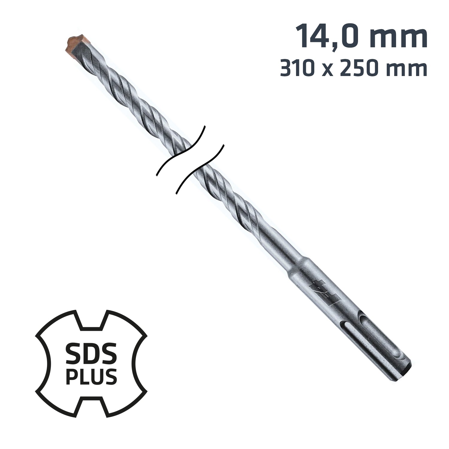 Sds Plus Drill Bit 310 X 250 14.0 Mm