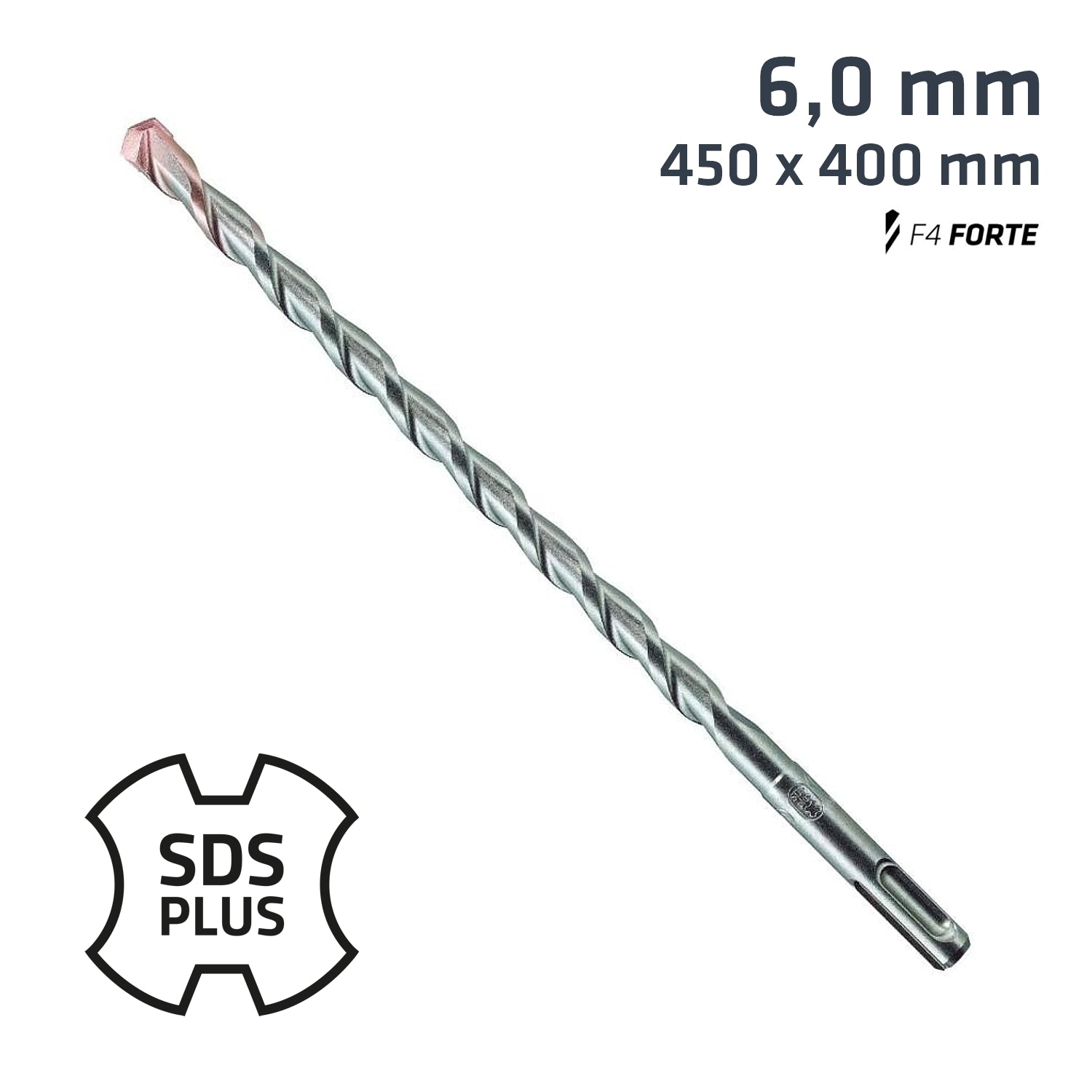 Sds Plus Drill Bit 450 X 400 6.0 Mm