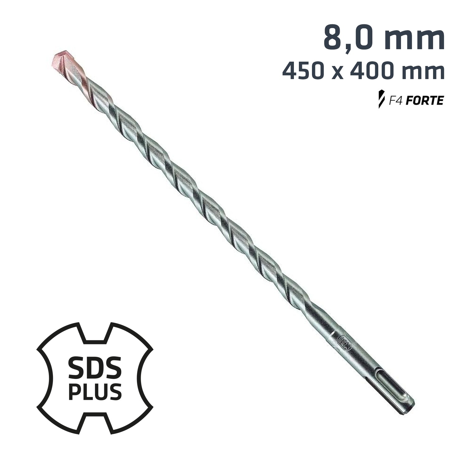 Sds Plus Drill Bit 450 X 400 8.0 Mm