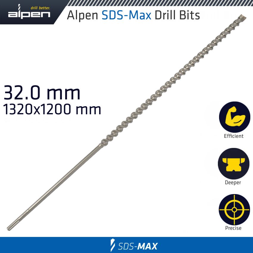 Sds Max Drill Bit 32 Mm 1320 1200 Mm