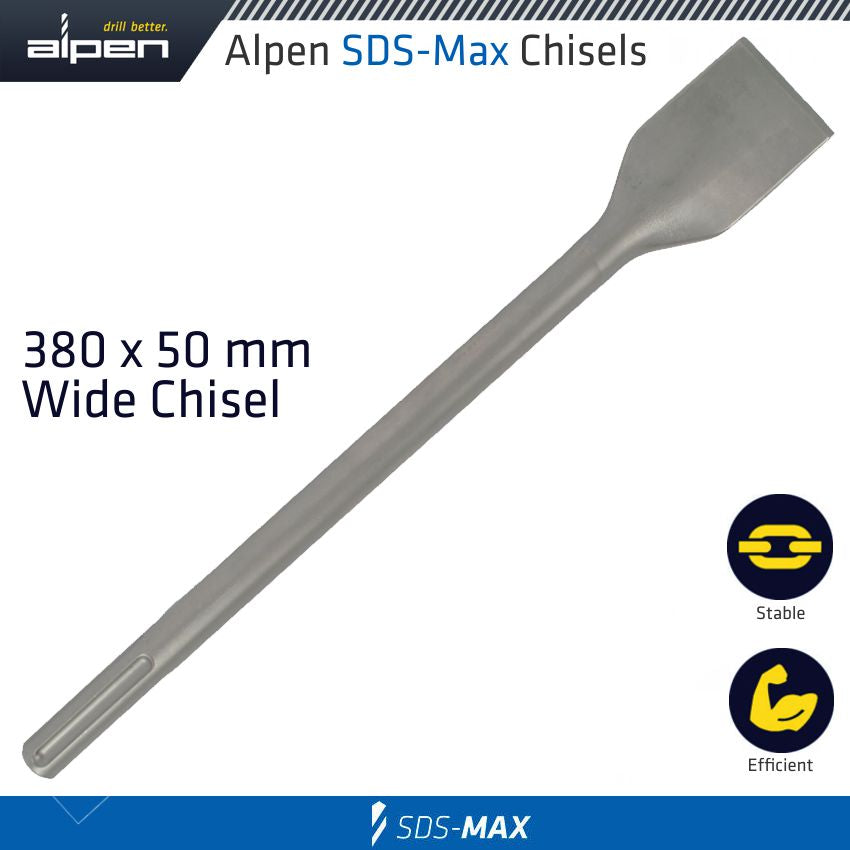 Demolisher Max Wide Chisel 380 X50 Sds Max