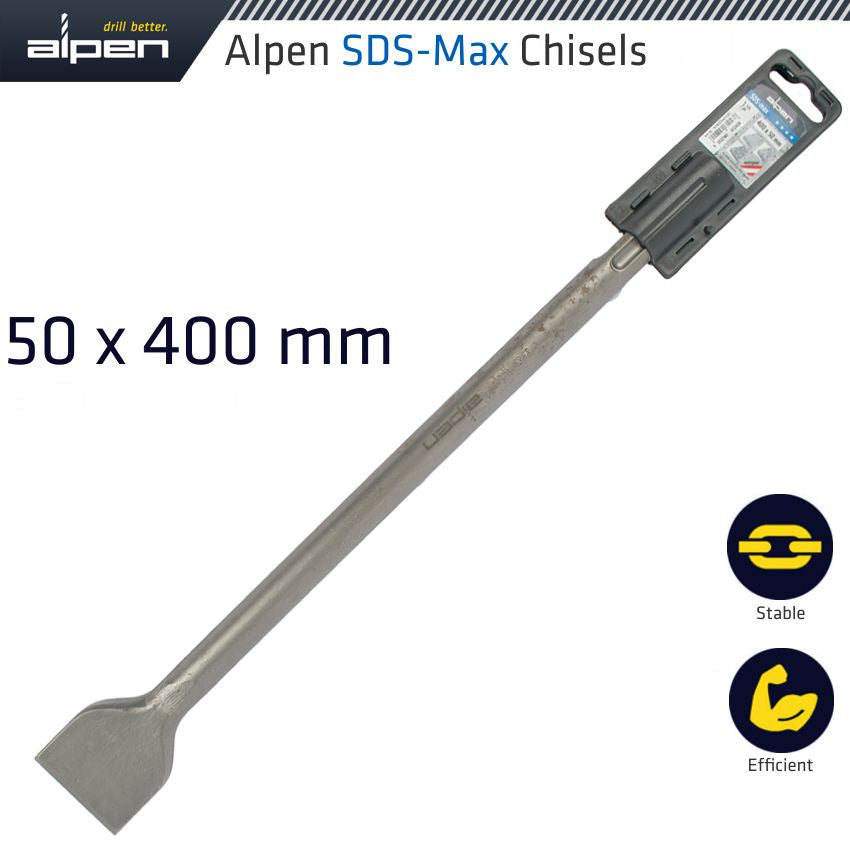 Sds Max Chisel Wide 50 X400 Mm