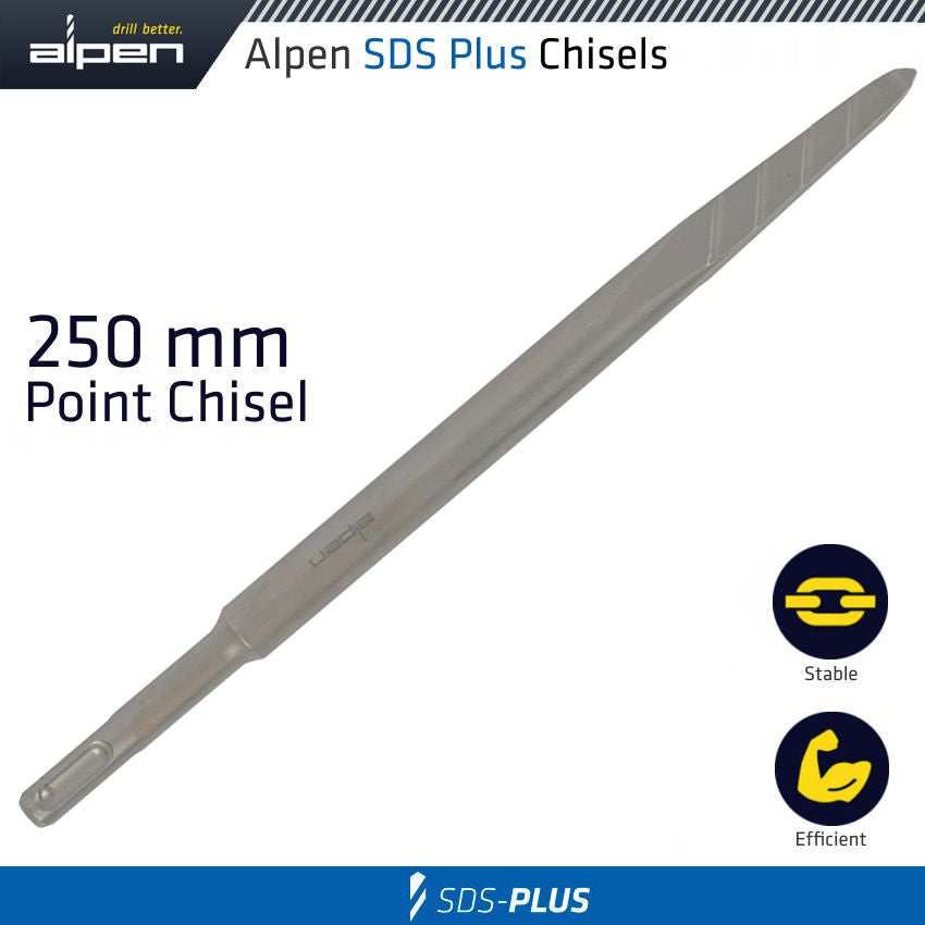 Demolisher Plus Point Chisel 250 Mm Sds Plus