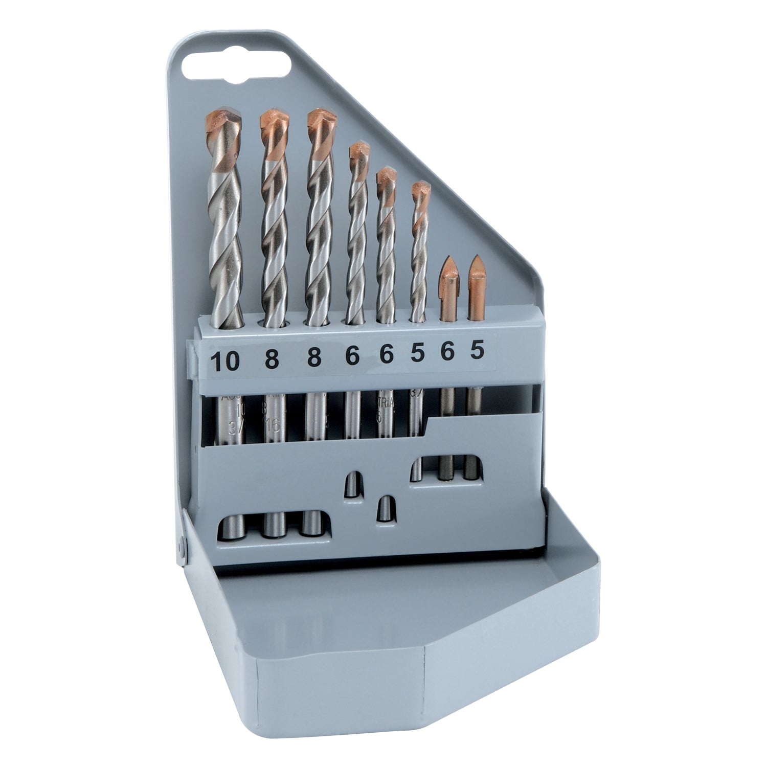 Glass And Tile Drill Bit Set 8 Piece