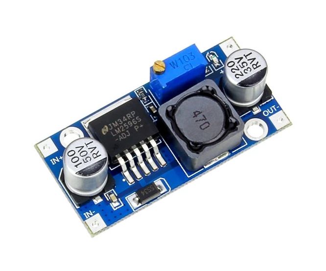 Dc Dc Buck Converter I=3.2 46 O=1.25 35 Vdc @ 3 A Lm2596 S