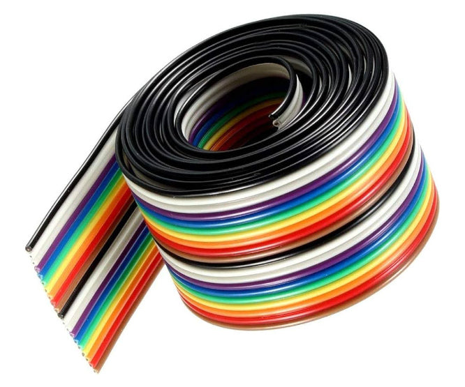 Flat Ribbon Cable Colour 14 W Debulk Awg28 14 C