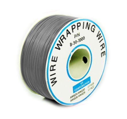 Wire Wrapping Wire Awg30 Grey 256 M/Reel Dm 30 1000 Grey