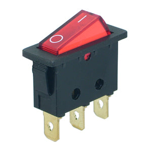 Rocker Switch Spst 11x30 Red Ilu B120 E Rd