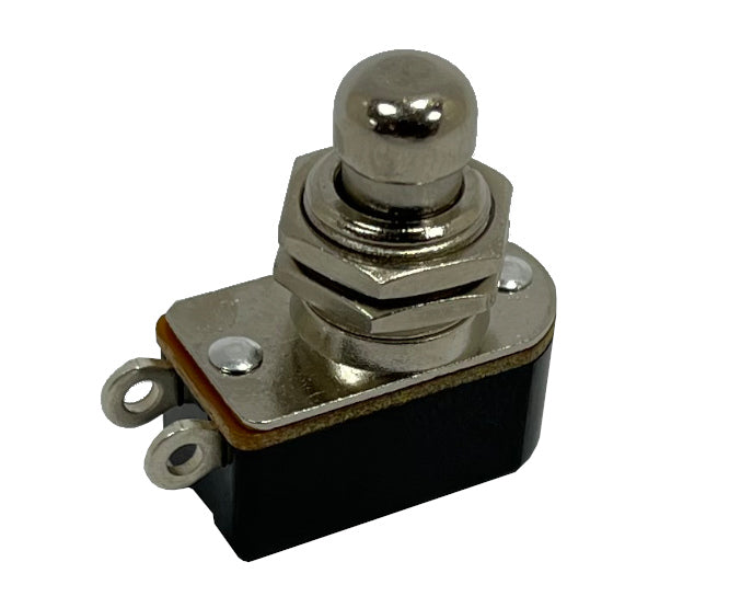 Push Button Switch N.O. Spst 3 A Metal Solder M12 L=38 B16900