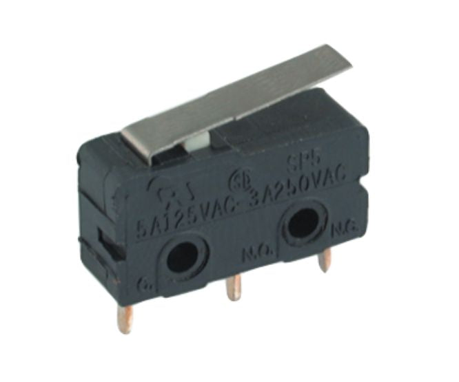 I-Mini Micro Limit Switch Spdt Lever L=14 Pcb Pins B175 Bp (125 V3 A)