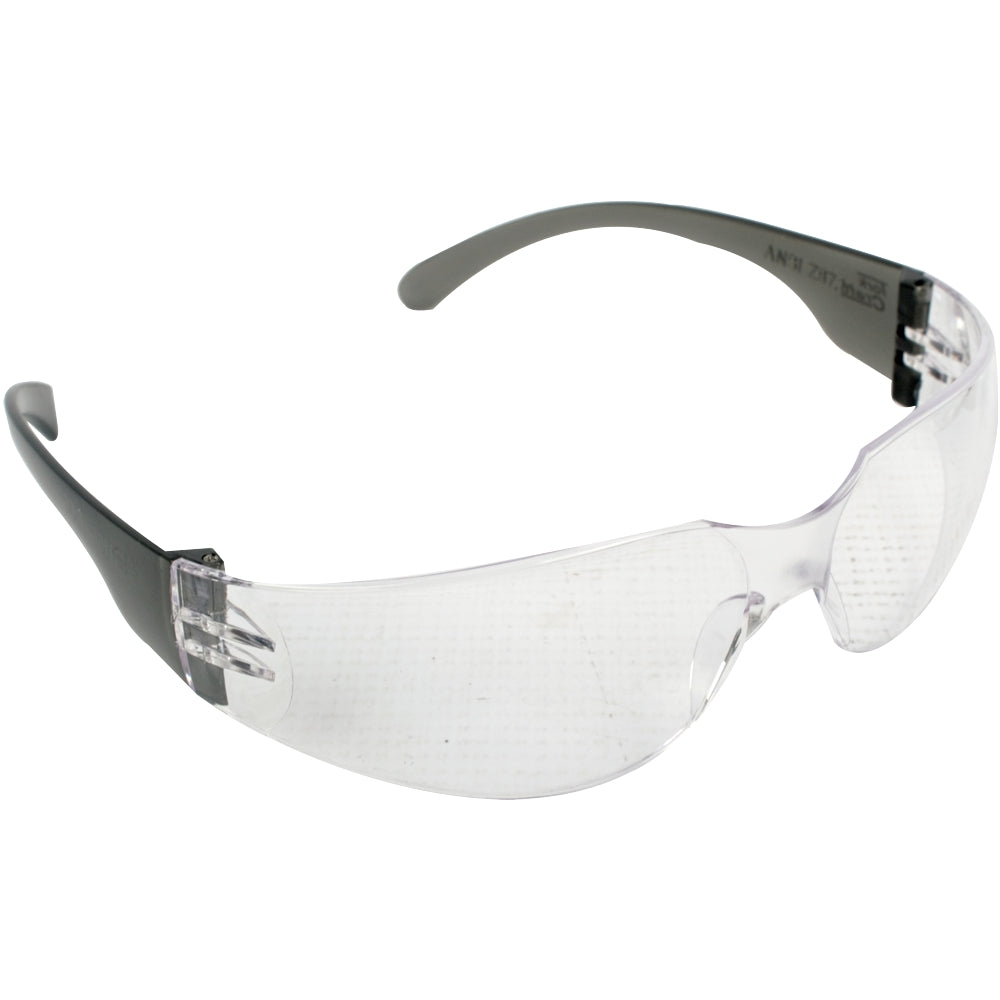 Safety Eyewear Glasses Clear In Poly Bag