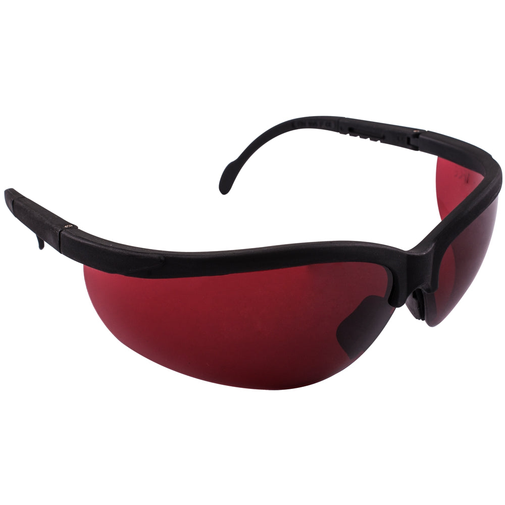 Safety Eyewear Glasses Red Lens