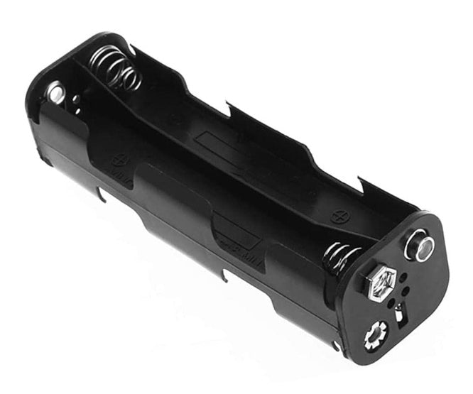 Battery Holder 8x Aa With Clip Black Bh382 B