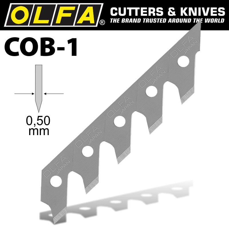 Olfa Blades Cob 1 3/Pack 5 Mm