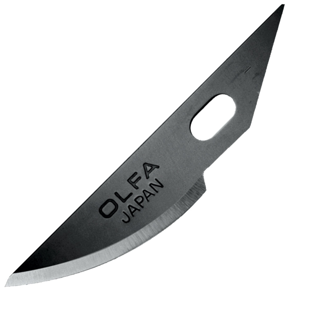 Olfa Kb4 R Curved Carving Blades 8 Mm For Ltd Cutter