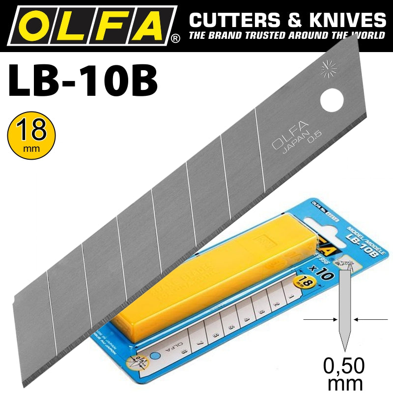 Olfa Blades Lb 10 B 10/Pack 18 Mm