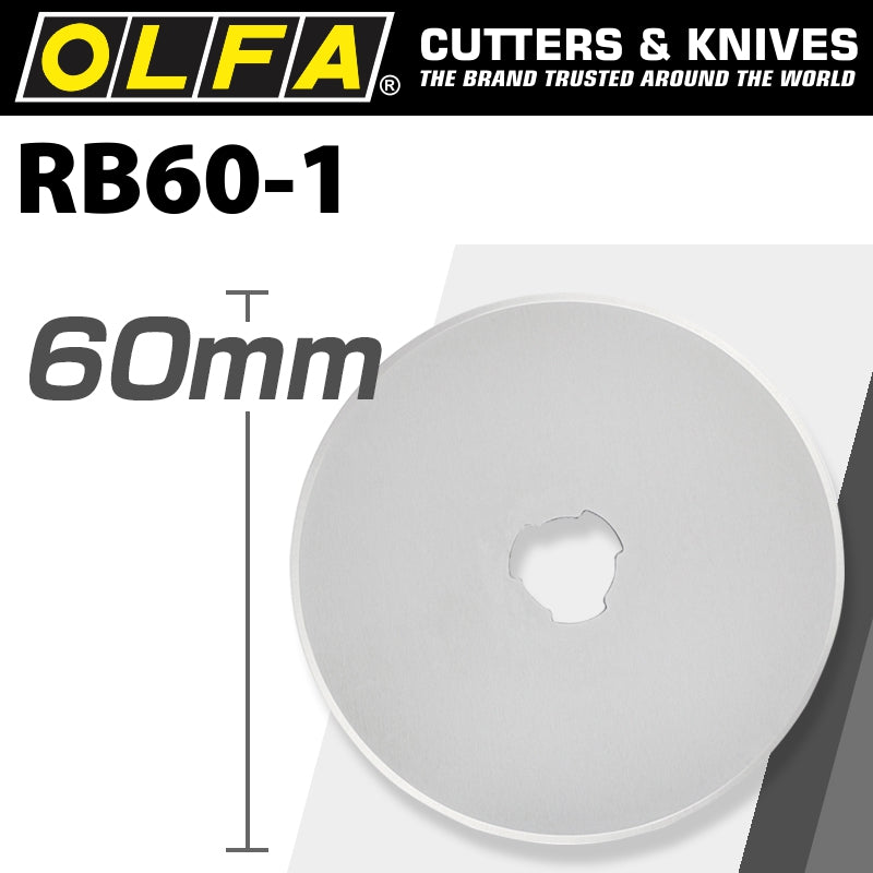 Olfa Blades Rotary Rb60 1 1/Pack 60 Mm