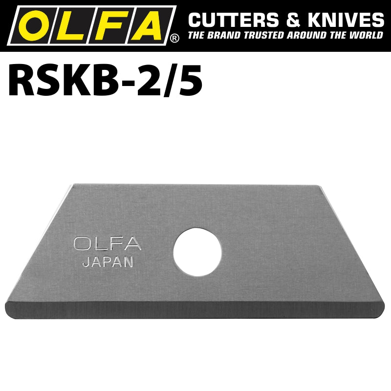 Olfa Blades For Sk6 Utc1 5/Pk 17.5 Mm Rounded Tip Blade Sk4