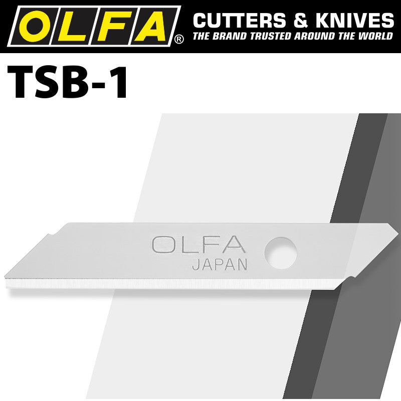 Olfa Spare Blades For Ts1 6 Mm (5 Pk)