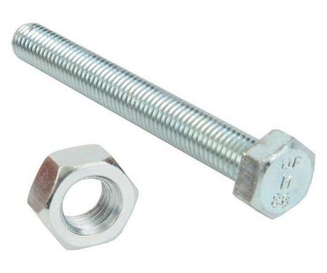 Screw Hex Head Bolt And Nut Set M6x30mm Tba