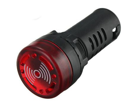 I-Buzzer Dc Red/Flash 24 V Bu Dc 24 V R+F