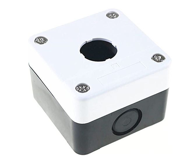 I-Push Button Enclosure Pvc Gray 1 Hole Ip65 Pb Bx1 22