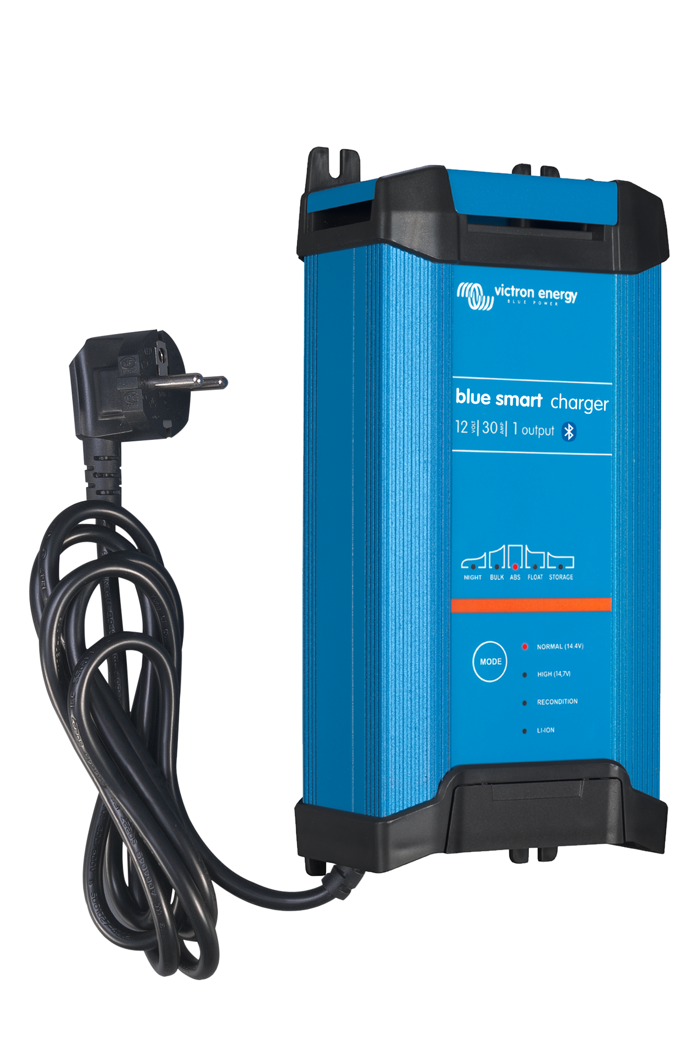 Blue Smart IP22 Charger 12V 30A (1) 230V (left-cable)